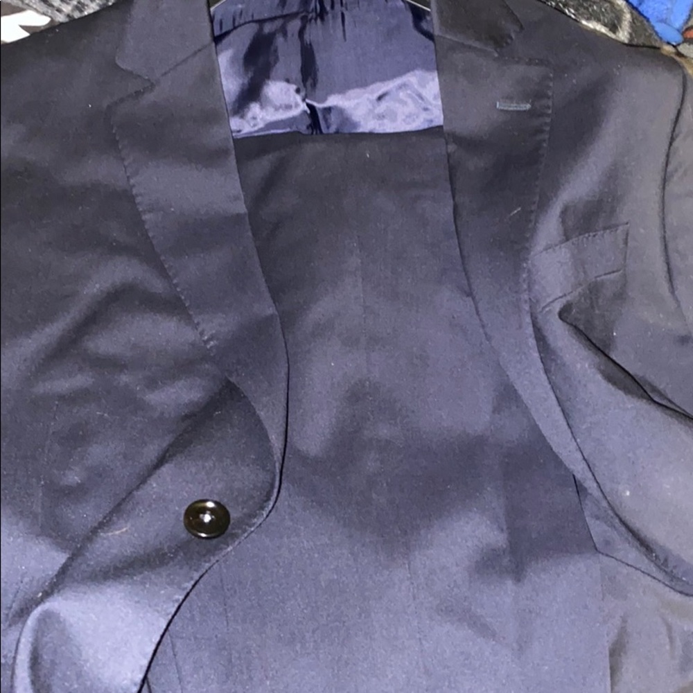 Carolina Herrera size 44 men’s suit.
